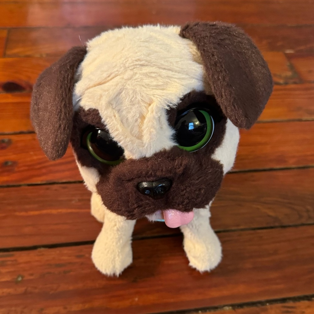 FurReal Friends JJ My Jumpin' Pug Puppy Dog Interactive Toy Plush Robot 2014
